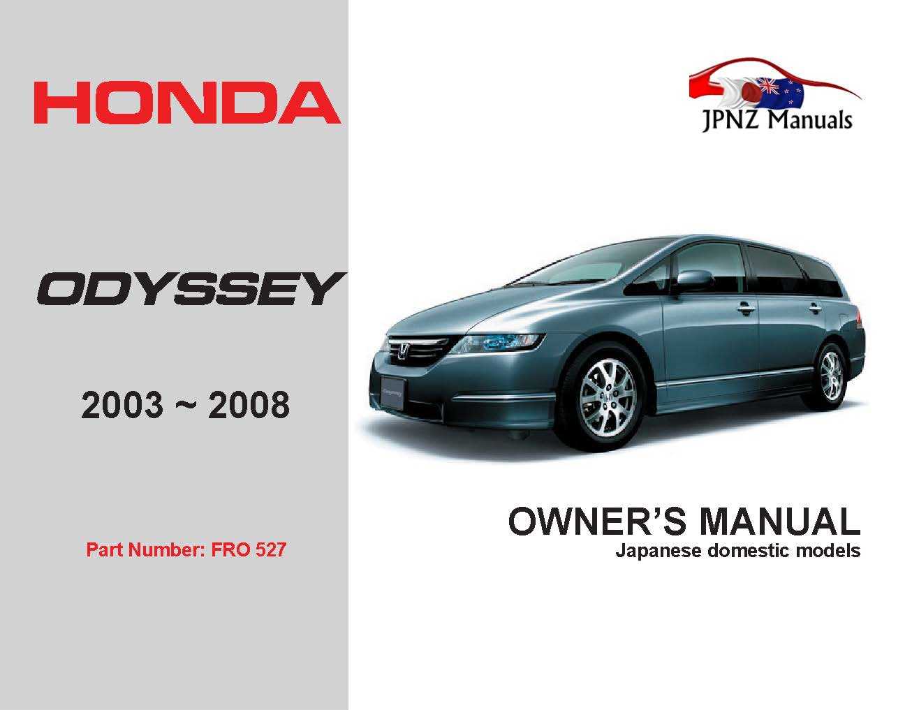 2009 honda odyssey repair manual