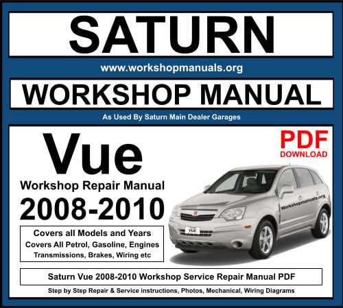 2009 saturn aura repair manual