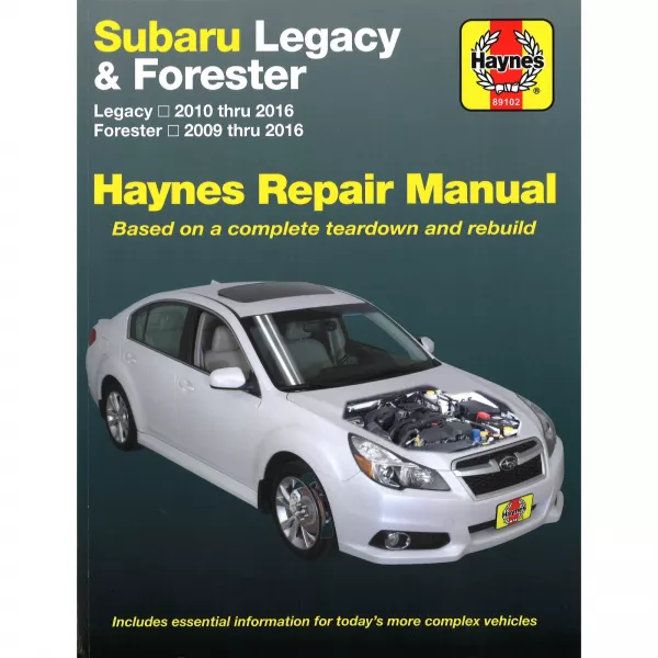 2009 subaru forester repair manual