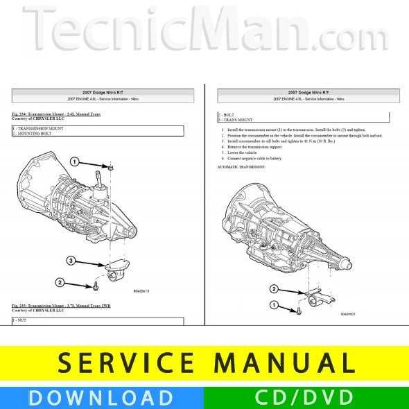 2009 dodge nitro repair manual