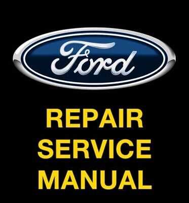 2009 ford edge repair manual