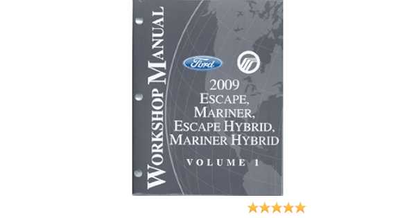 2009 ford escape repair manual