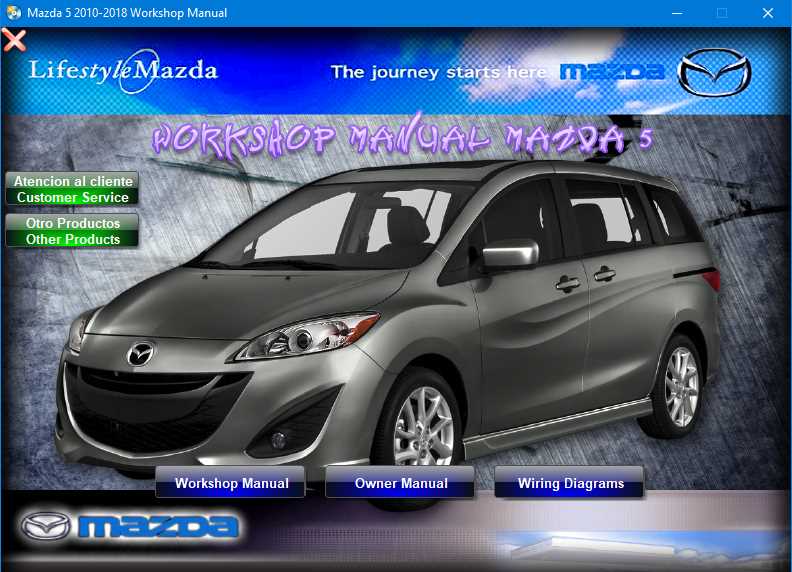 2009 mazda 5 repair manual