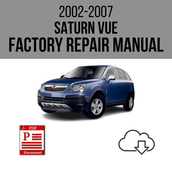 2009 saturn vue repair manual