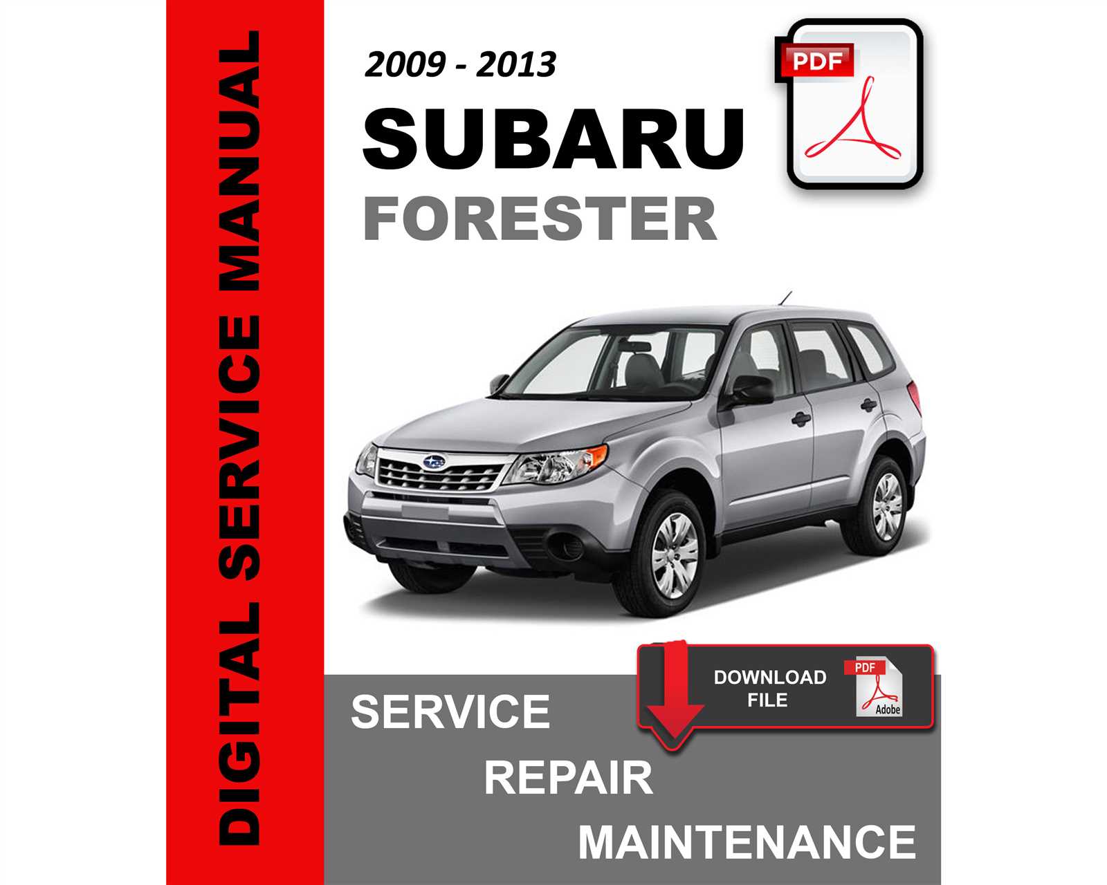 2009 subaru forester repair manual