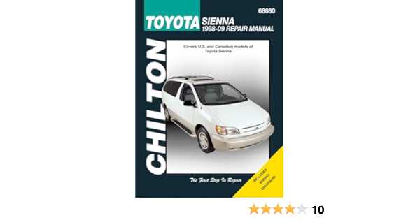 2009 toyota sienna repair manual