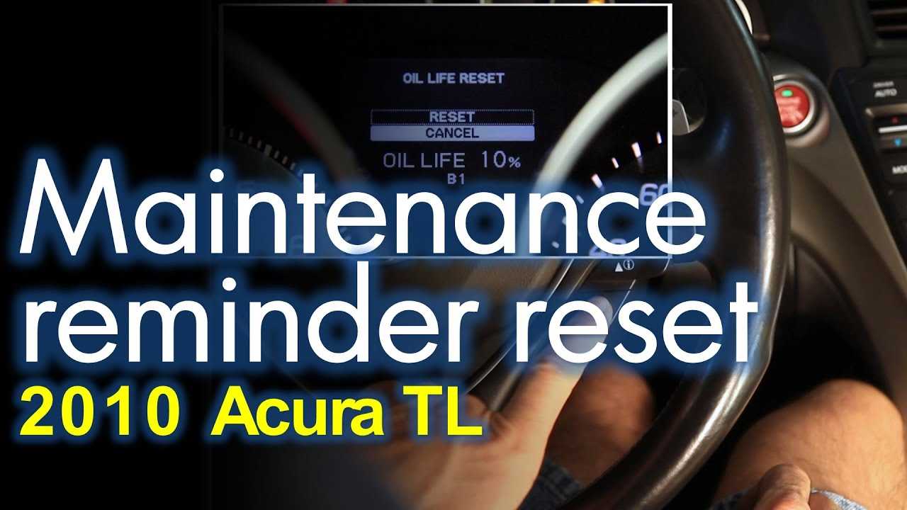 2010 acura tl repair manual