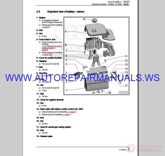 2010 audi a4 repair manual