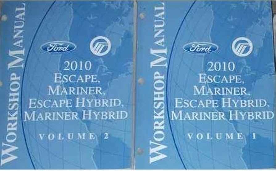 2010 ford escape repair manual