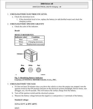 2010 scion xb repair manual