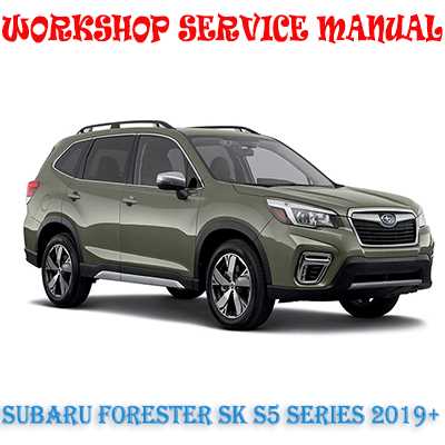 2010 subaru forester repair manual