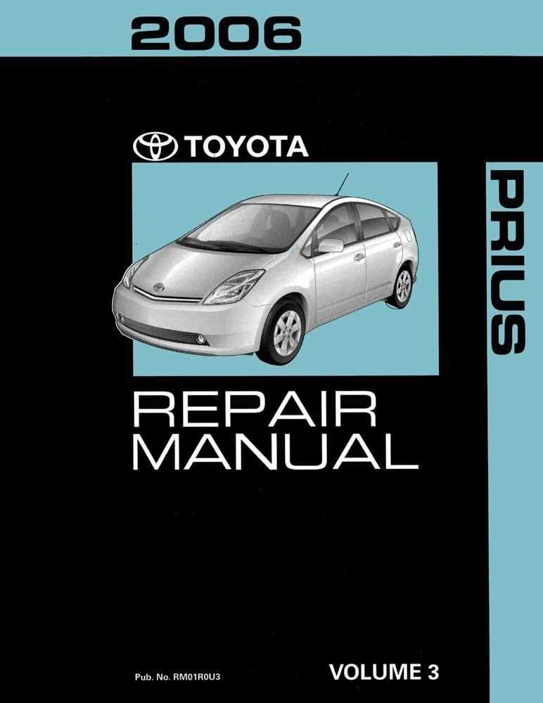 2010 toyota prius repair manual