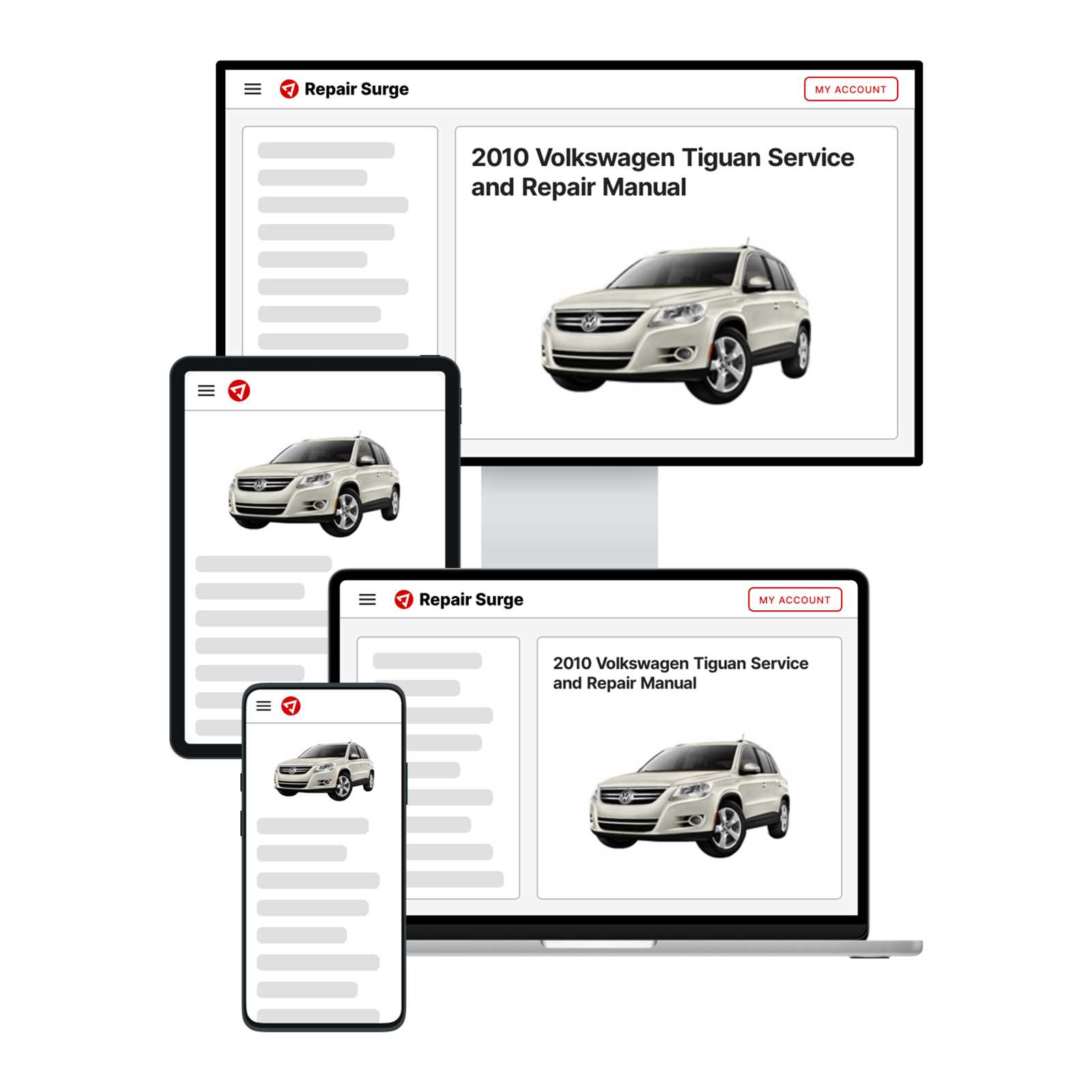 2010 vw tiguan repair manual