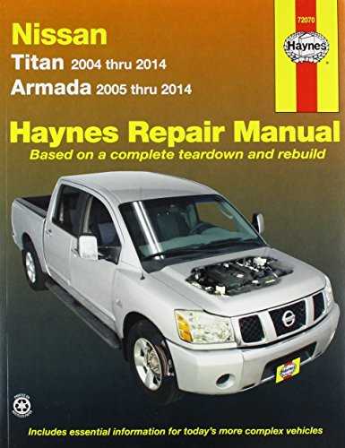 2010 nissan titan repair manual