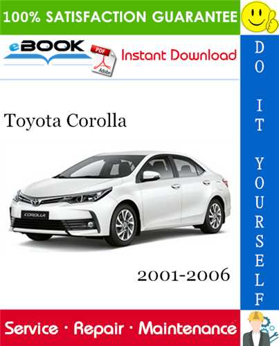 2010 toyota corolla repair manual