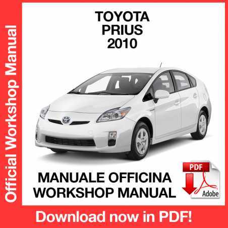 2010 toyota prius repair manual