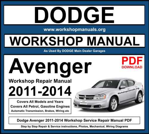 2011 dodge caliber repair manual