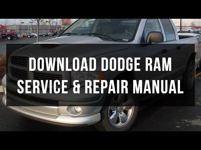 2011 dodge ram repair manual