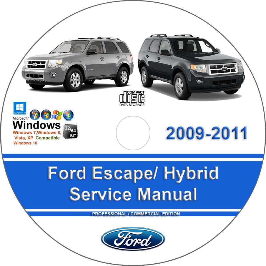 2011 ford escape repair manual