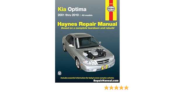 2011 kia optima repair manual