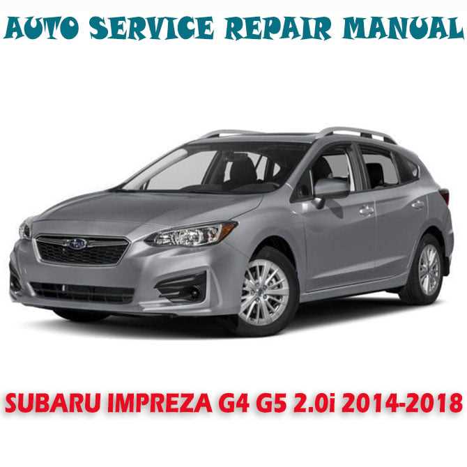 2011 subaru impreza repair manual