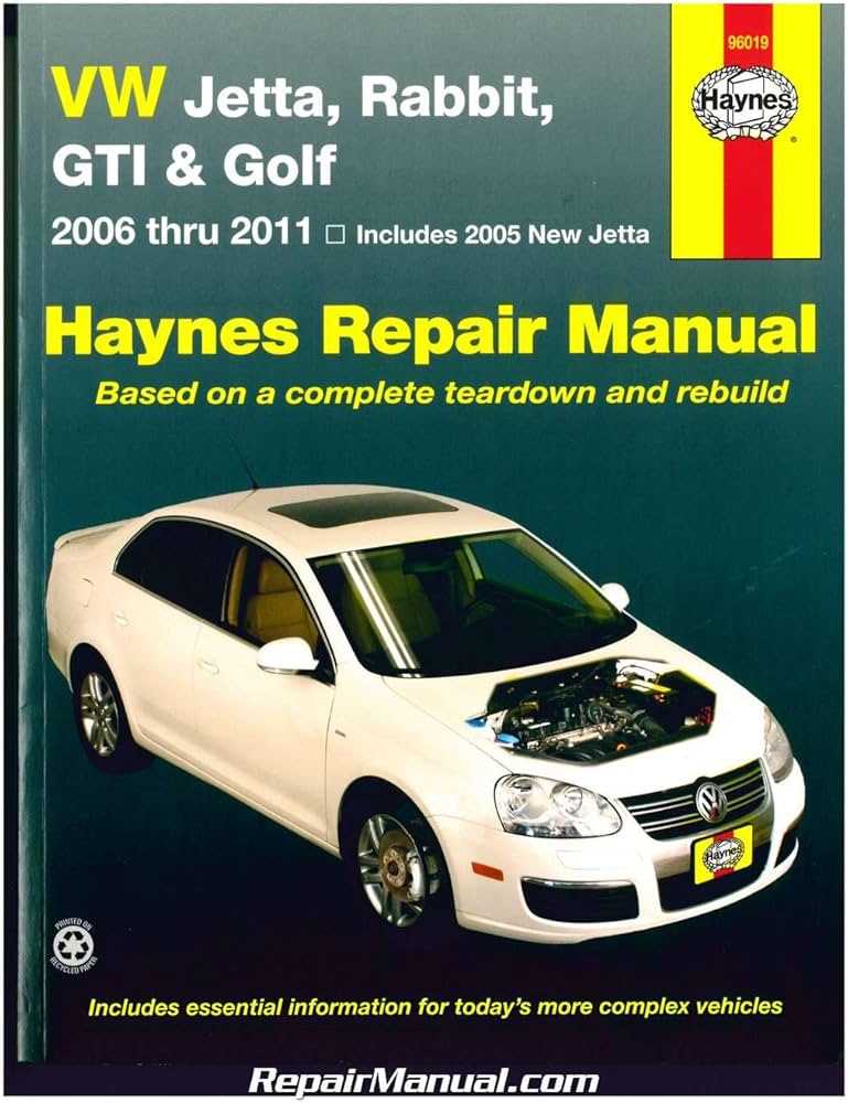 2011 vw jetta repair manual