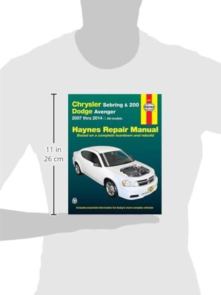 2012 dodge avenger repair manual