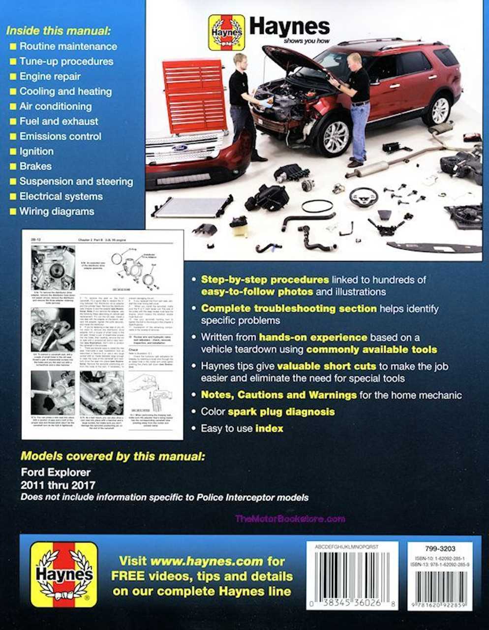 2012 ford explorer repair manual