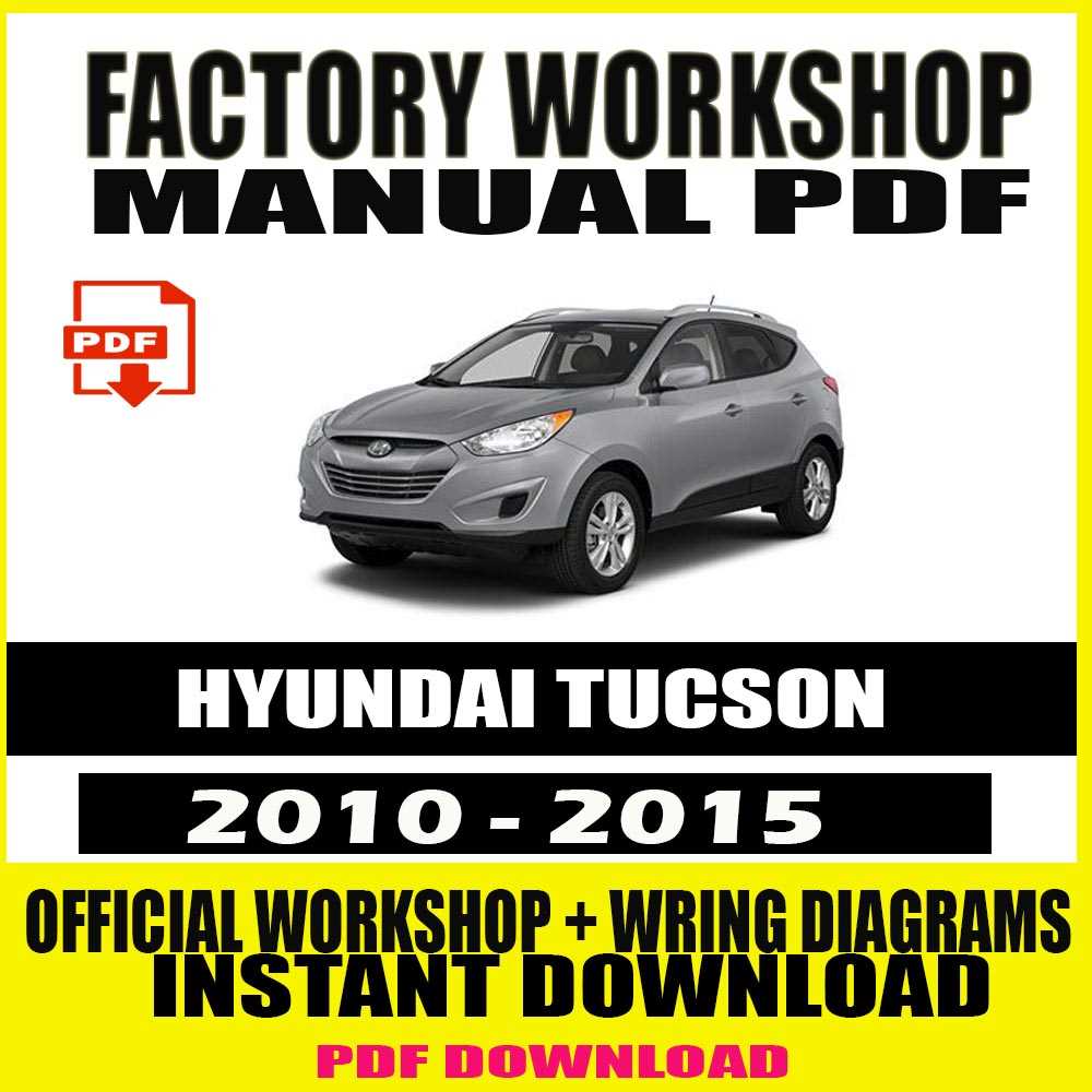 2012 hyundai tucson repair manual