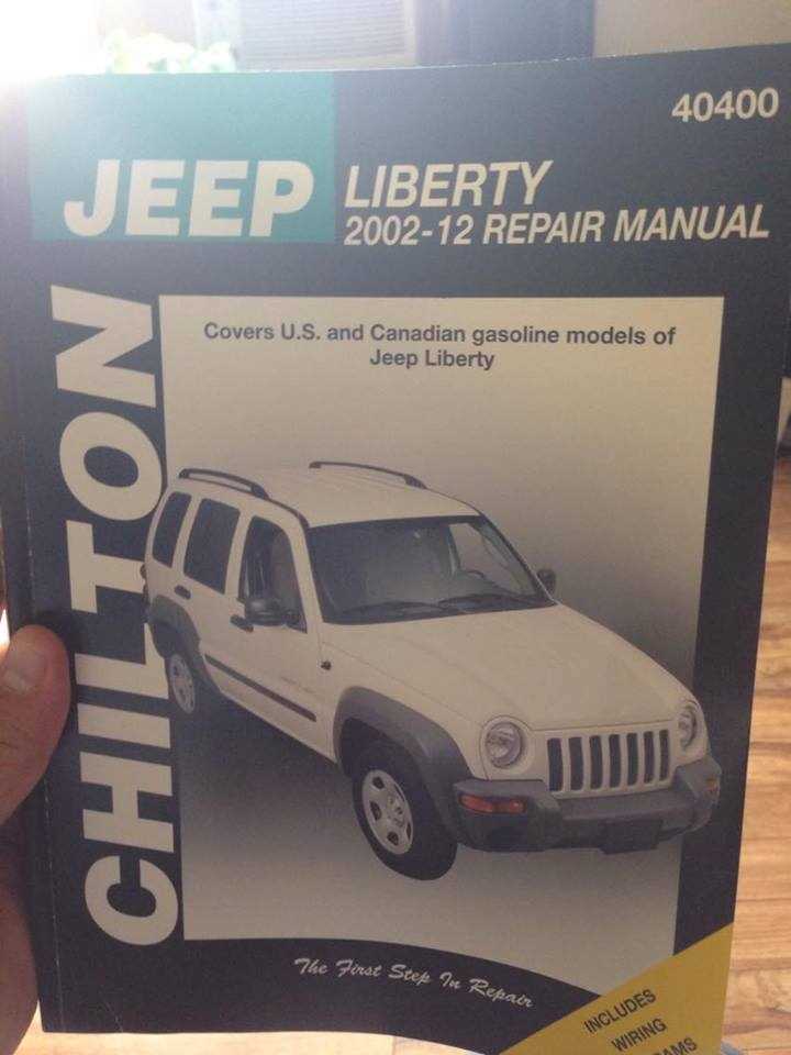 2012 jeep liberty repair manual