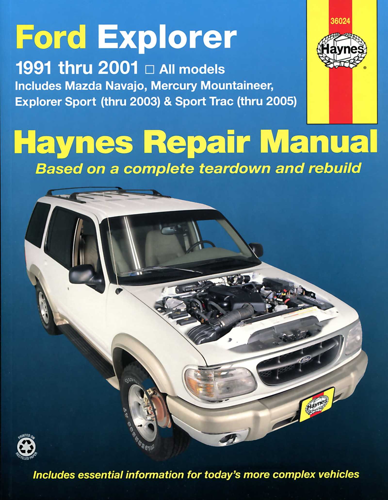 2012 ford explorer repair manual