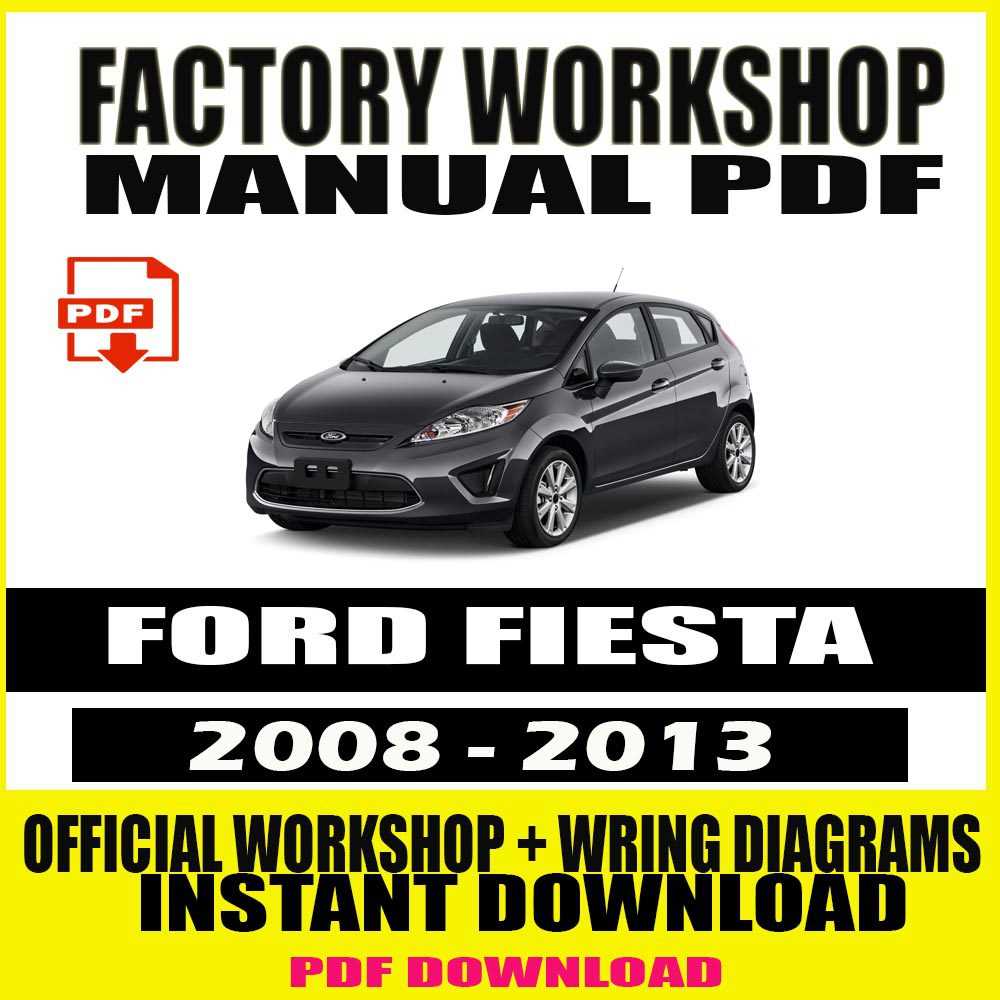 2012 ford fiesta repair manual