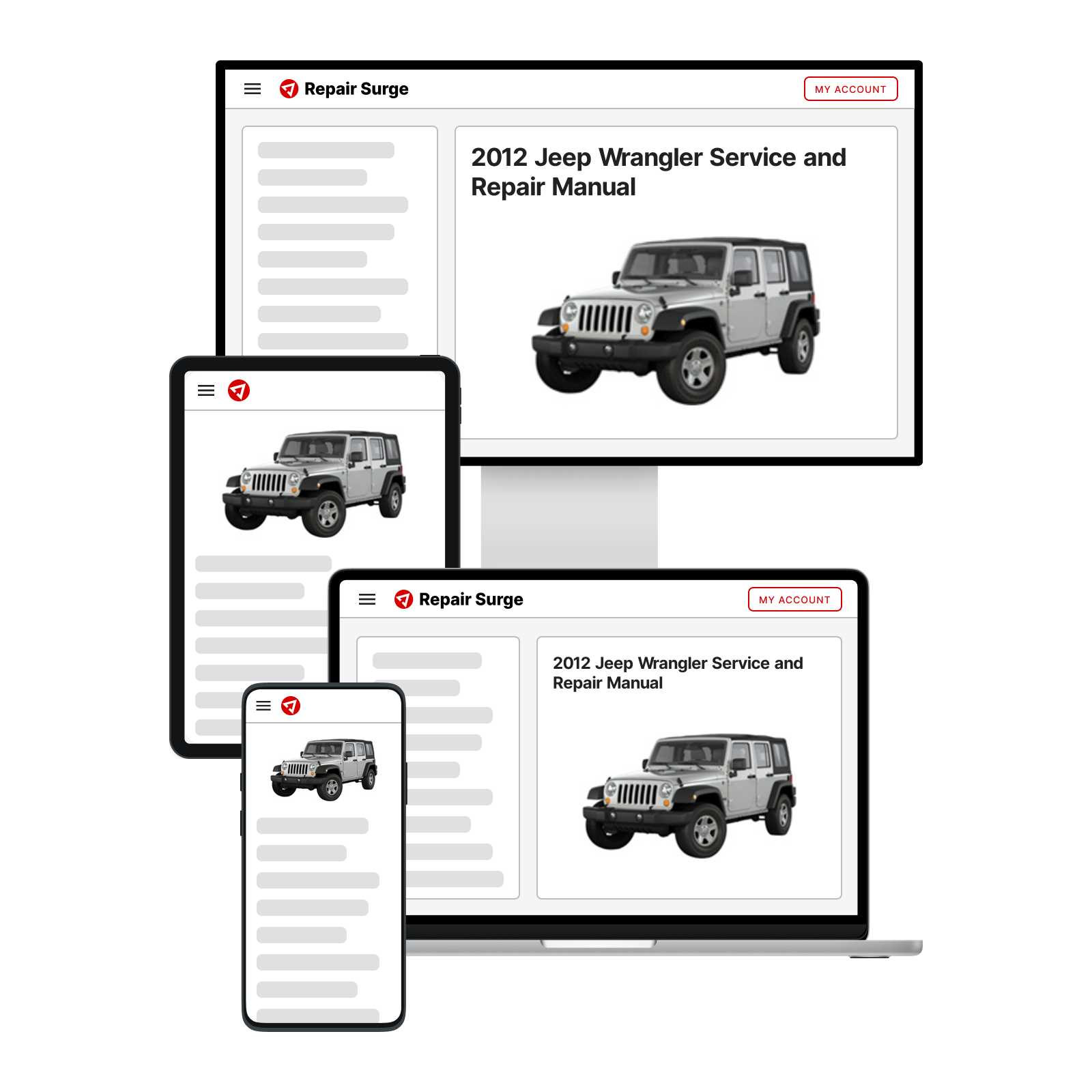 2012 jeep wrangler repair manual