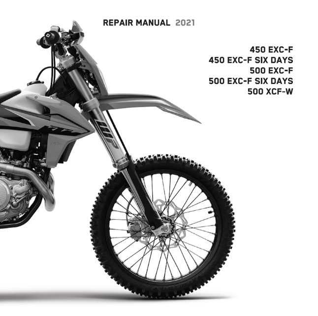 2012 ktm 500 exc repair manual