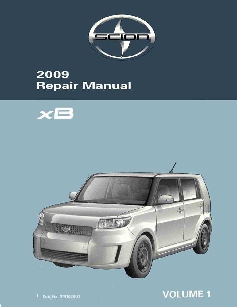 2012 scion xb repair manual