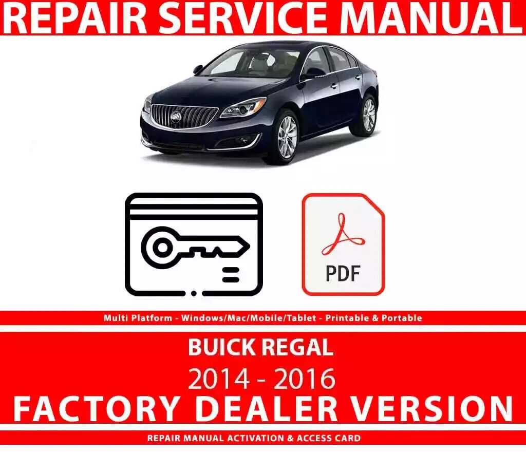 2013 buick regal repair manual