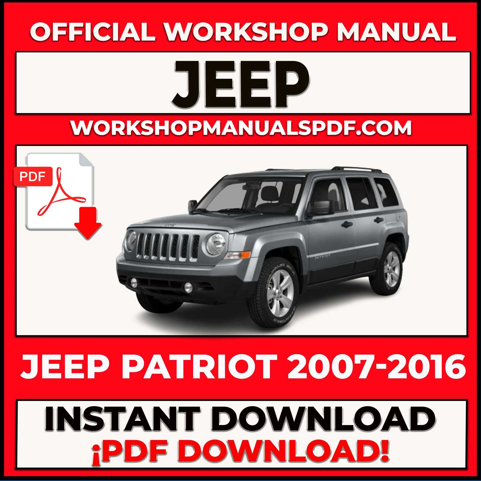 2013 jeep patriot repair manual