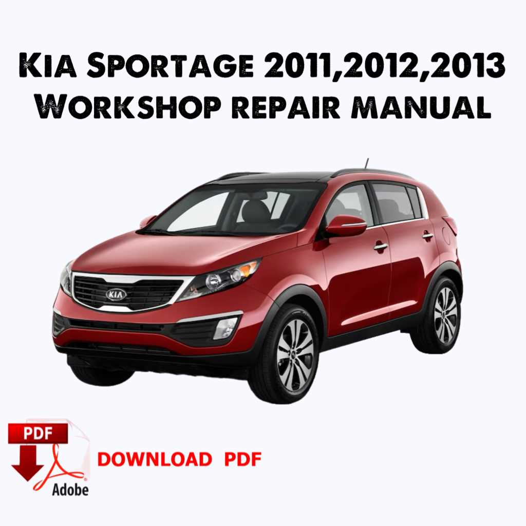 2013 kia sportage repair manual