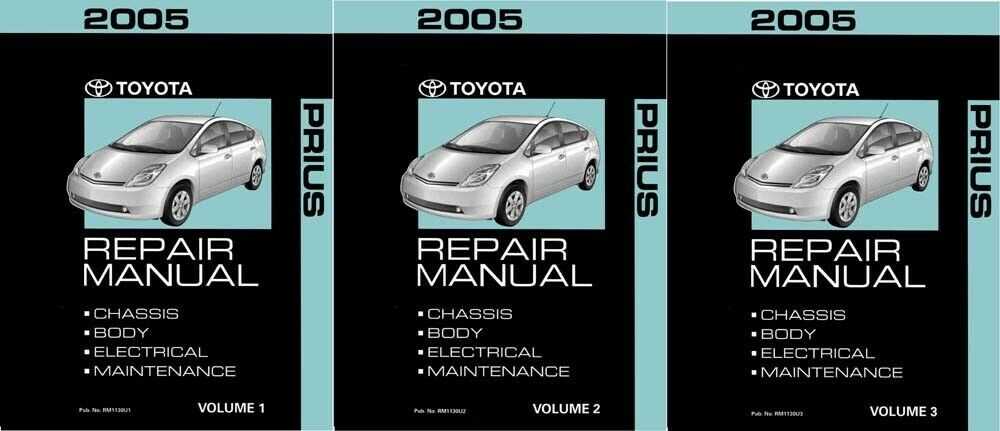 2013 prius repair manual