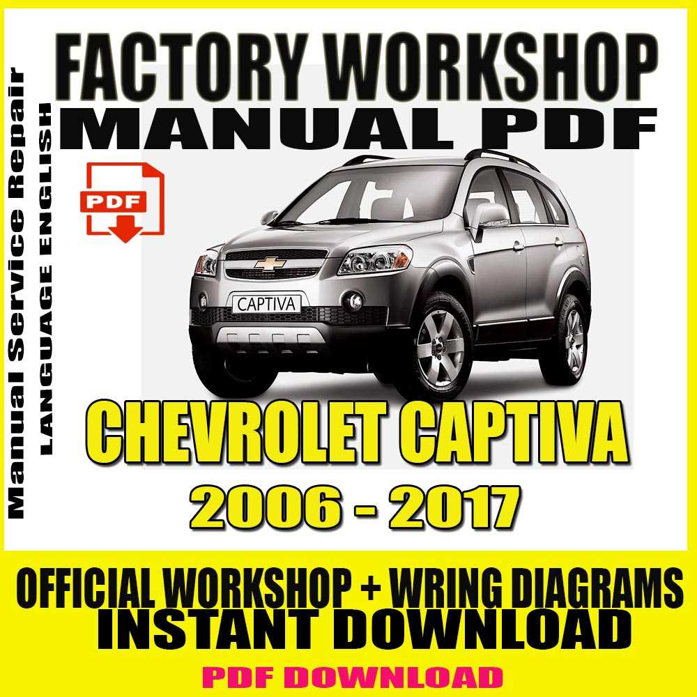 2013 chevy captiva repair manual