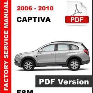 2013 chevy captiva repair manual