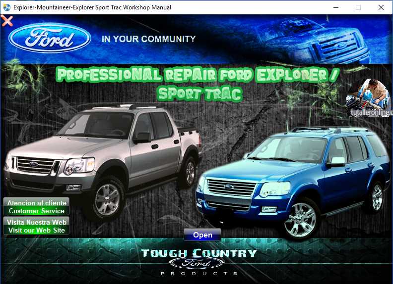 2013 ford explorer repair manual