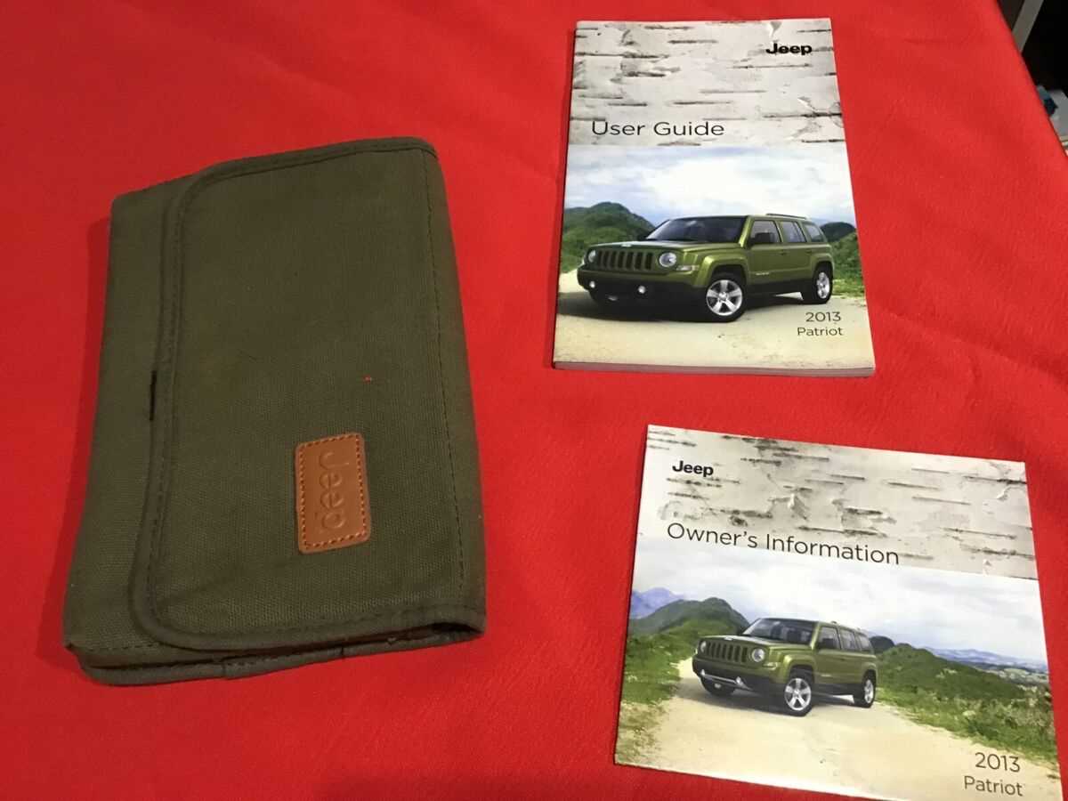 2013 jeep patriot repair manual