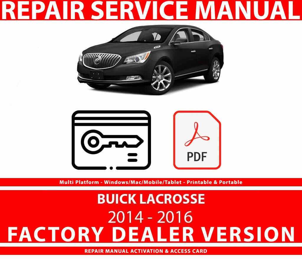 2014 buick lacrosse repair manual