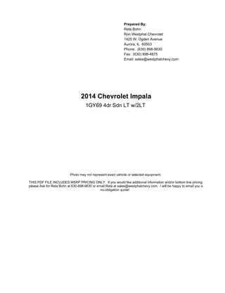 2014 impala repair manual