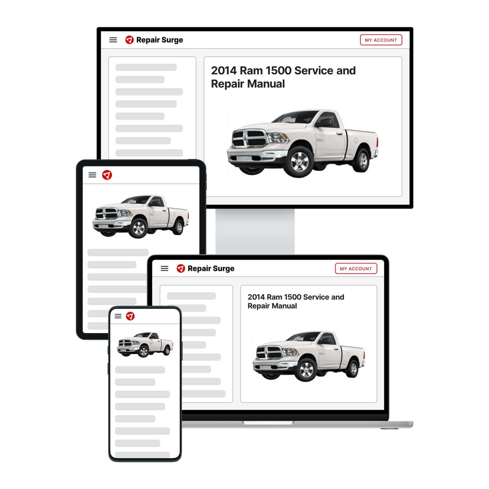 2014 ram 1500 repair manual