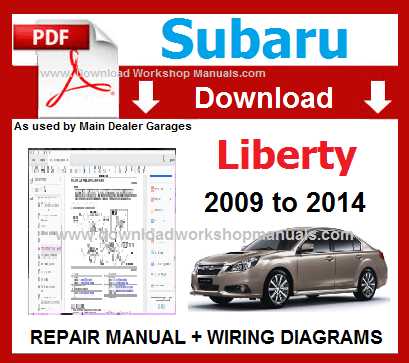 2014 subaru outback repair manual