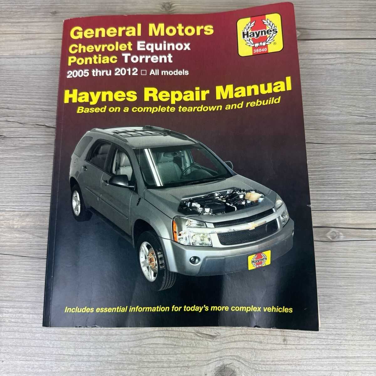 2014 chevy equinox repair manual