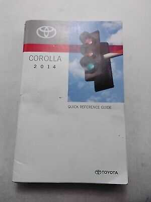 2014 corolla repair manual