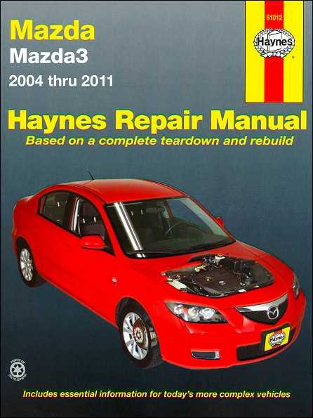 2014 mazda 3 repair manual